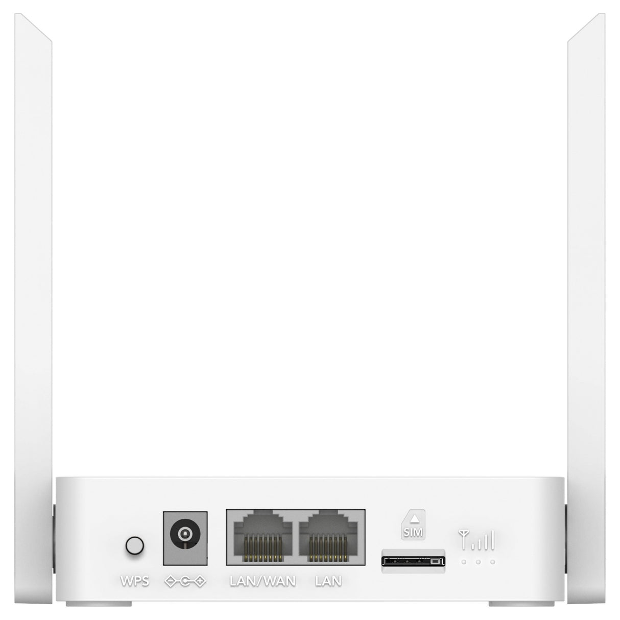 Cudy N300 Wi-Fi 4G LTE Cat4 Router (Hvid, App, Nano SIM Slot)