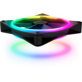 Nzxt f140 rgb duo ventilator (sort, 140 x 140 x 25 mm, pwm, uden controller)