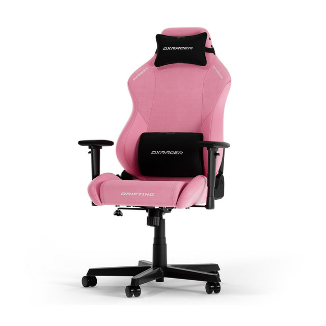 Dxracer Drifting XL Pink stof gaming stol (sort)