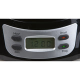 Domo kaffemaskine med timer og display do708k kaffefiltermaskine (sort, 1,5 liter)