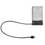 Act Connectivity USB 3.2 Gen1 til 2.5 3.5 tommer SATA-adapterkabel til SSD HDD (sort, USB 3.2 (5 Gbit s))