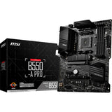 MSI B550-A Pro Socket AM4 bundkort (sort, RAID, GB-LAN, lyd, ATX)