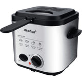 Steba df95f - minifriture fondue frituregryde (rustfrit stål sort, 1,25 liter)