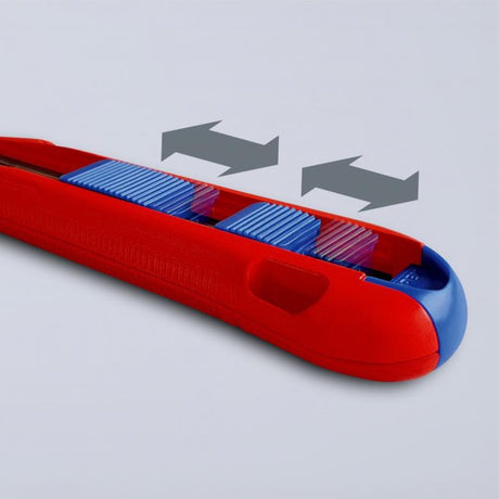 Knipex cutix universal knivboksskærer (rød blå, inkl. 2 knivblade)