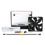 Noctua nf-a14 pwm chromax.black.swap case ventilator (sort, 140 x 140 x 25 mm)