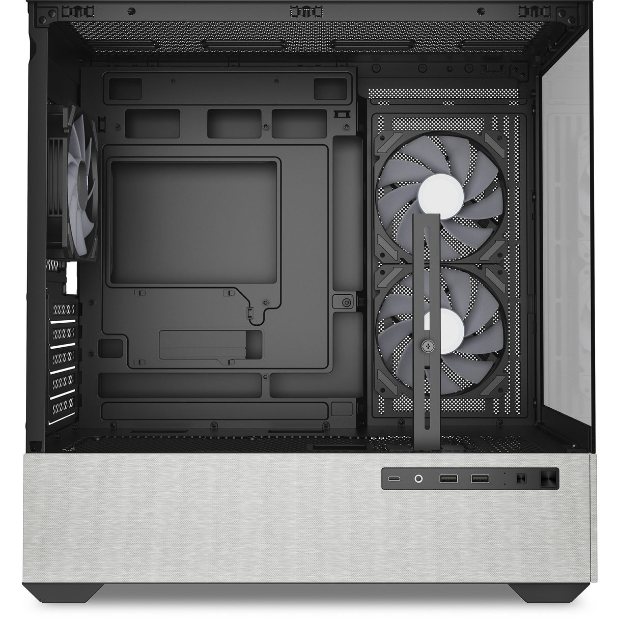 Sharkoon mk7 argb mini tårnhus (sort | 2x USB-A | 1x USB-C | RGB | hærdet glas)