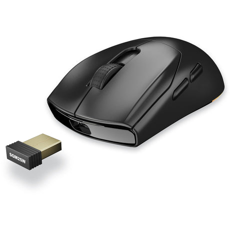 Sharkoon sgm25w gaming mus (sort, 12.000 dpi, rgb LED'er)