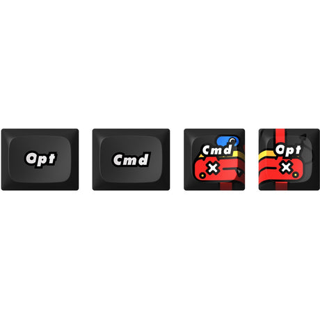 Iqunix f97 graffiti-dagbog trådløst mekanisk tastatur (sort, us-layout (qwerty), cherry mx red, 96%, rgb-lysdioder, hot-swappable, pbt, 2.4ghz | bluetooth 5.1 | usb-c)