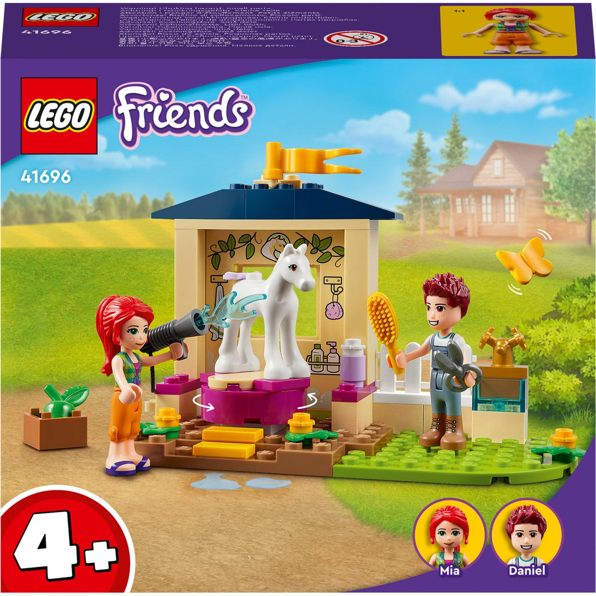 Lego friends - ponyvask stabilt byggelegetøj (41696)