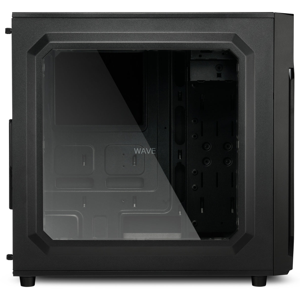 Sharkoon vg6-w rgb midi tårnhus (sort | 4x usb-a | rgb | vindue)