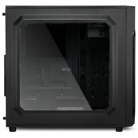 Sharkoon vg6-w rgb midi tårnhus (sort | 4x usb-a | rgb | vindue)