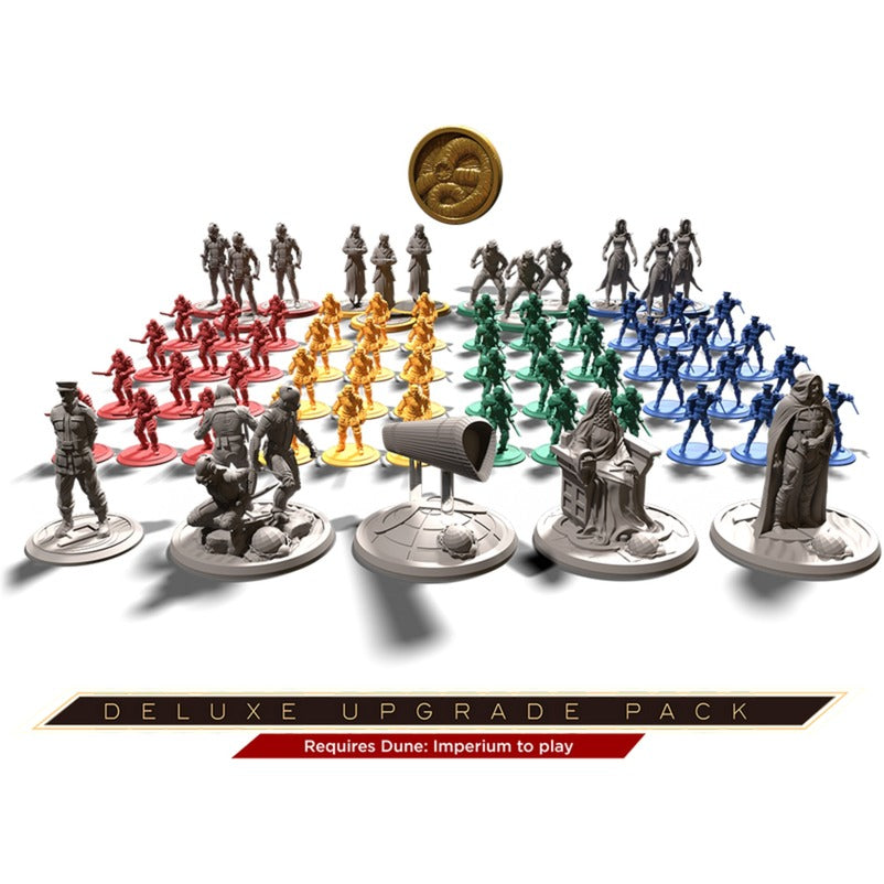 Asmodee dune: empire deluxe upgrade pack brætspil (engelsk, udvidelse, 1 - 4 spillere, 60 - 120 minutter, fra 14 år)
