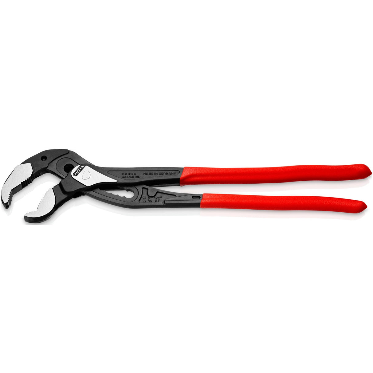 Knipex Alligator XL vandpumpetang 8801400 Svensk vandpumpetang (sort rød, 400 mm)