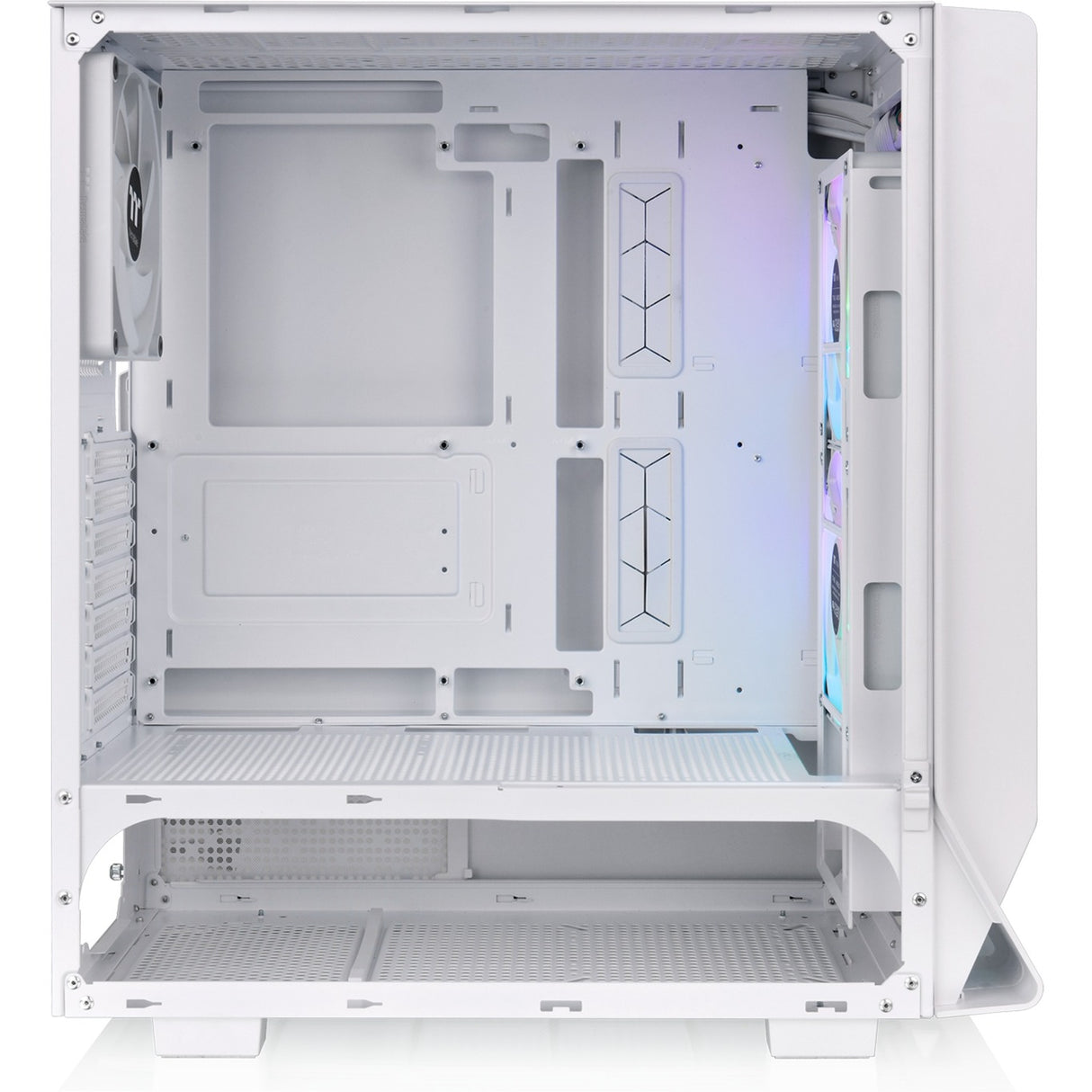 Thermaltake Ceres 350 MX - Snow Midi Tower-hus (hvid | 2x USB-A | 1x USB-C | RGB | hærdet glas)