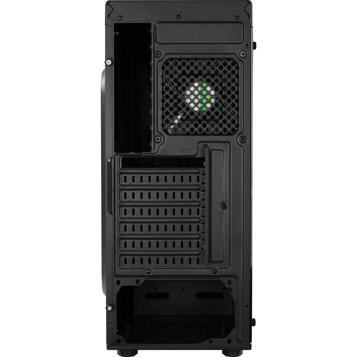 Aerocool bolt midi tårnhus (sort | 3x USB-A | RGB | vindue)