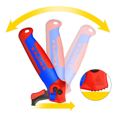 Knipex demonteringskniv med glidesko - 16 50 145 sb