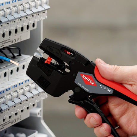 Knipex nexstrip afisoleringstang (sort rød)