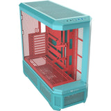 Thermaltake view 600 tg mint jordbær stort tårnhus (myntebær | 2x USB-A | 1x USB-C | hærdet glas)