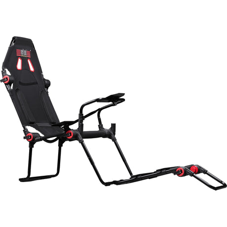 Next Level Racing F-GT Lite Foldbar Racing Simulator (Sort Rød)