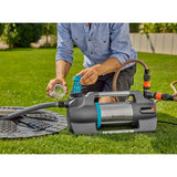 Gardena vandingspumpe 6500 silentcomfort (mørkegrå rustfrit stål, 1300 watt | Bluetooth)