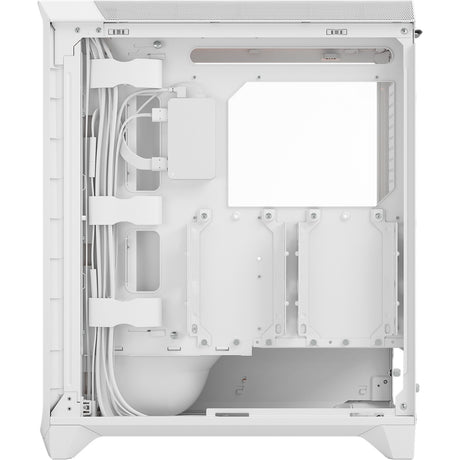 Fractal design meshify 3 ambience pro rgb midi tårnhus (hvid | 2x usb-a | 1x usb-c | rgb | hærdet glas)