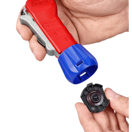 Knipex rørskærer tubix 90 31 02 bk rørskærer (rød, ø 6 - 35 mm)