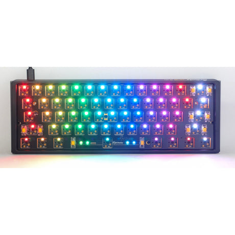 Ducky one 3 mini ansi layout barebone rgb mekanisk tastatur (sort, us layout (qwerty), 60%, rgb lysdioder, hot swap, barebone)