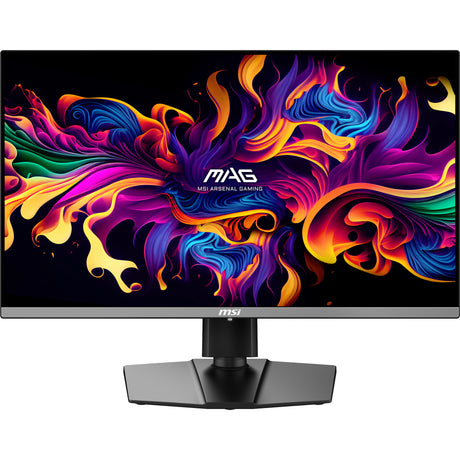 Msi mag 272up qd-oled x24 26.5 4k uhd gaming-skærm (sort, 2x hdmi, skærmport, usb-c, 240 hz)