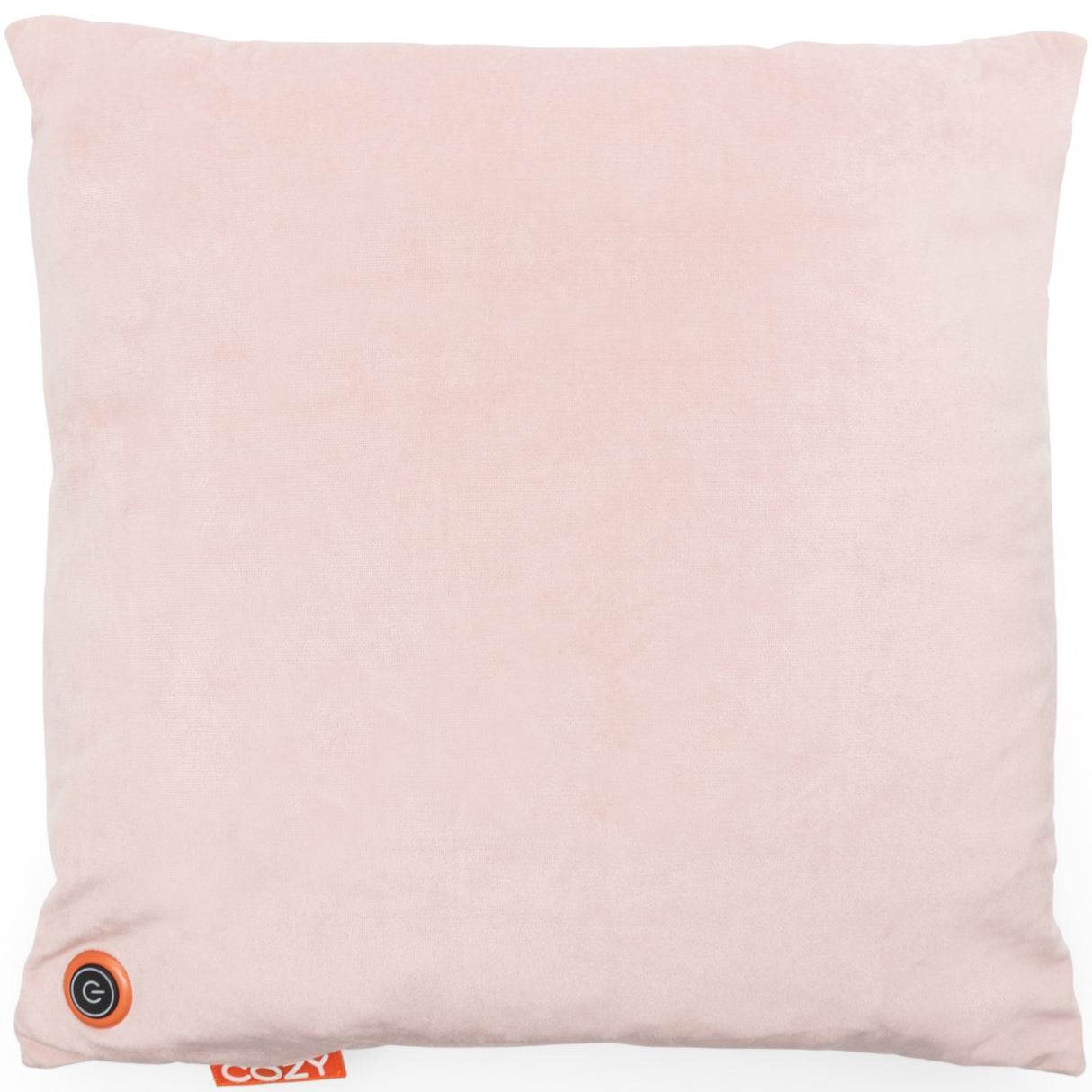 Hyggelig una velvet 45 x 45 cm trådløs varmepude (lyserød, powerbank 5000 mah)
