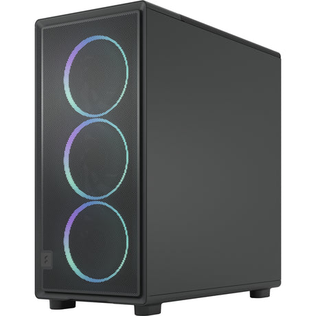 Fractal design epoch xl tg rgb midi tower behuizing (zwart | 2x usb-a | 1x usb-c | rgb | tempered glass)