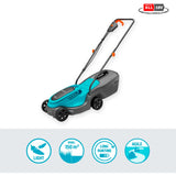 Gardena powermax 30 18v p4a læs plæneklipper batteri inkl. lader 18 v klippebredde max. 300 mm