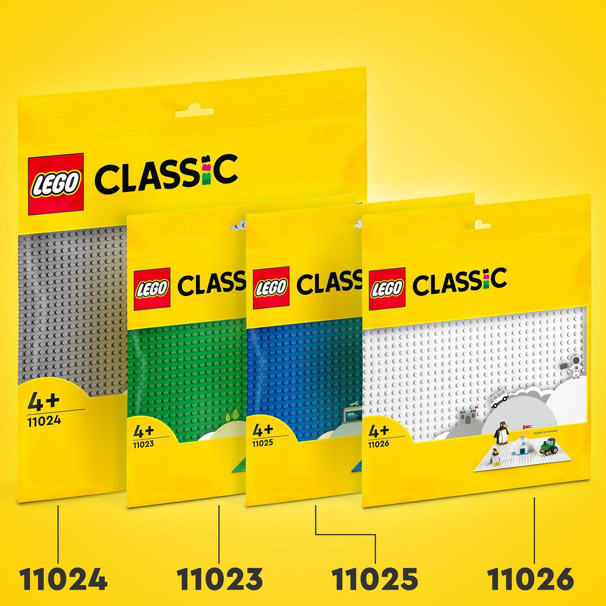 Lego classic 11023 byggeplade grøn
