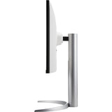 LG Ultrafine 27UQ850V-W 27 4K UHD-skærm (hvidsølv, 2x HDMI, skærmport, 2x USB-A, USB-B, USB-C)