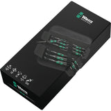 Wera kraftform 12sb1 mikro skruetrækker sæt (sort grøn, til elektriske apparater)
