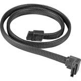 Silverstone sata iii kabel 50 cm (sort, 6gb s, 90º stik, cp08)