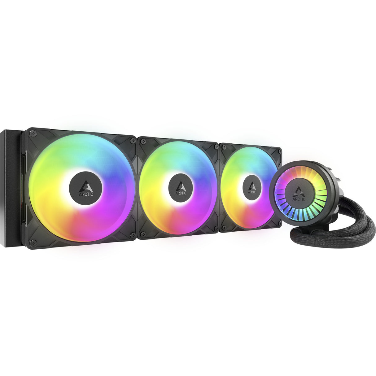 Arctic Liquid Freezer III Pro 420 A-RGB Vandkøling (sort, 4-pin PWM blæserstik)