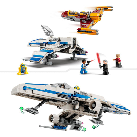 Lego star wars - ny republik e-wing vs. Shin Hati's Starfighter Construction Toy (75364)