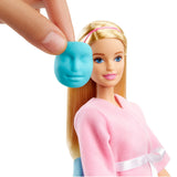 Barbie ansigtsmaske spa dag legesæt dukke