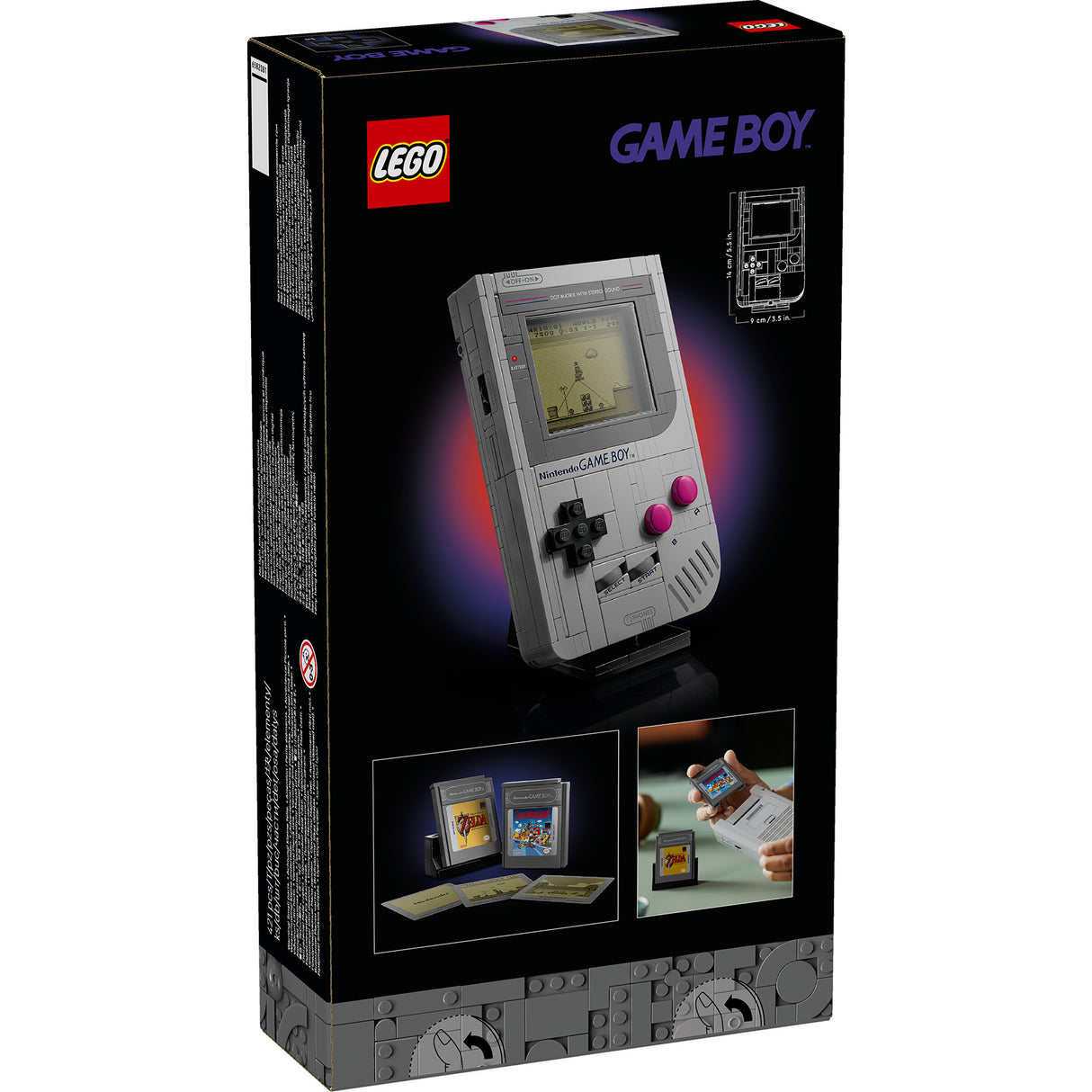 Lego super mario - gameboy byggelegetøj (72046)