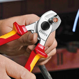 Knipex 95 16 165 kabelskærer vde - professionelt og kraftfuldt skæreværktøj