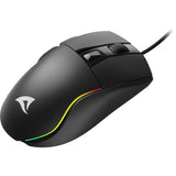 Sharkoon skiller sgm35 gaming mus (sort, 400 - 6400 dpi, rgb LED'er)