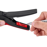 Knipex automatisk afisoleringstang | længde 195 mm | 0,08-16 (awg 28-5) mm² | 1 stk - 12 52 195 - 12 52 195