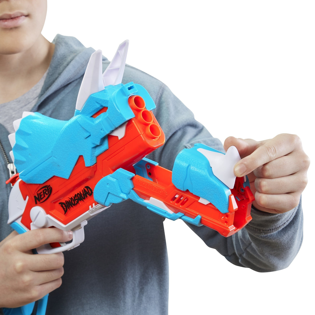 Hasbro nerf nerf dinosquad tricerablas