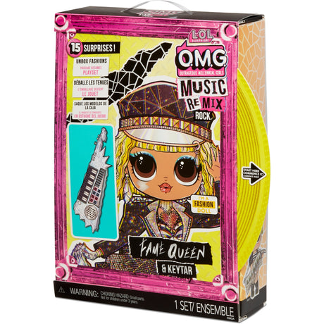 Mga underholdning l.o.l. overraskelse! omg remix rock - fame queen og keytar pop