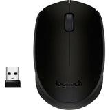 Logitech b170 mus (sort, trådløs)