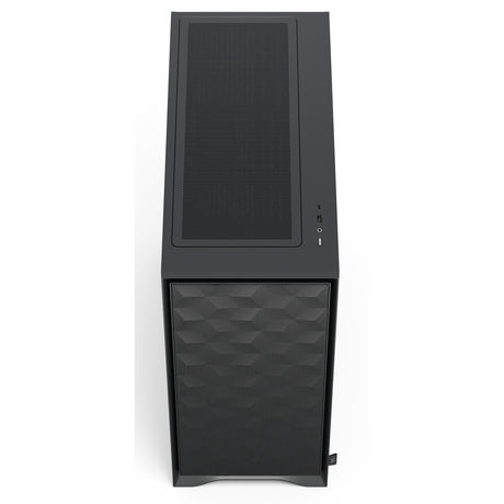 Fractal design pop 2 air midi tower behuizing (zwart | 1x usb-a | 1x usb-c | tempered glass)