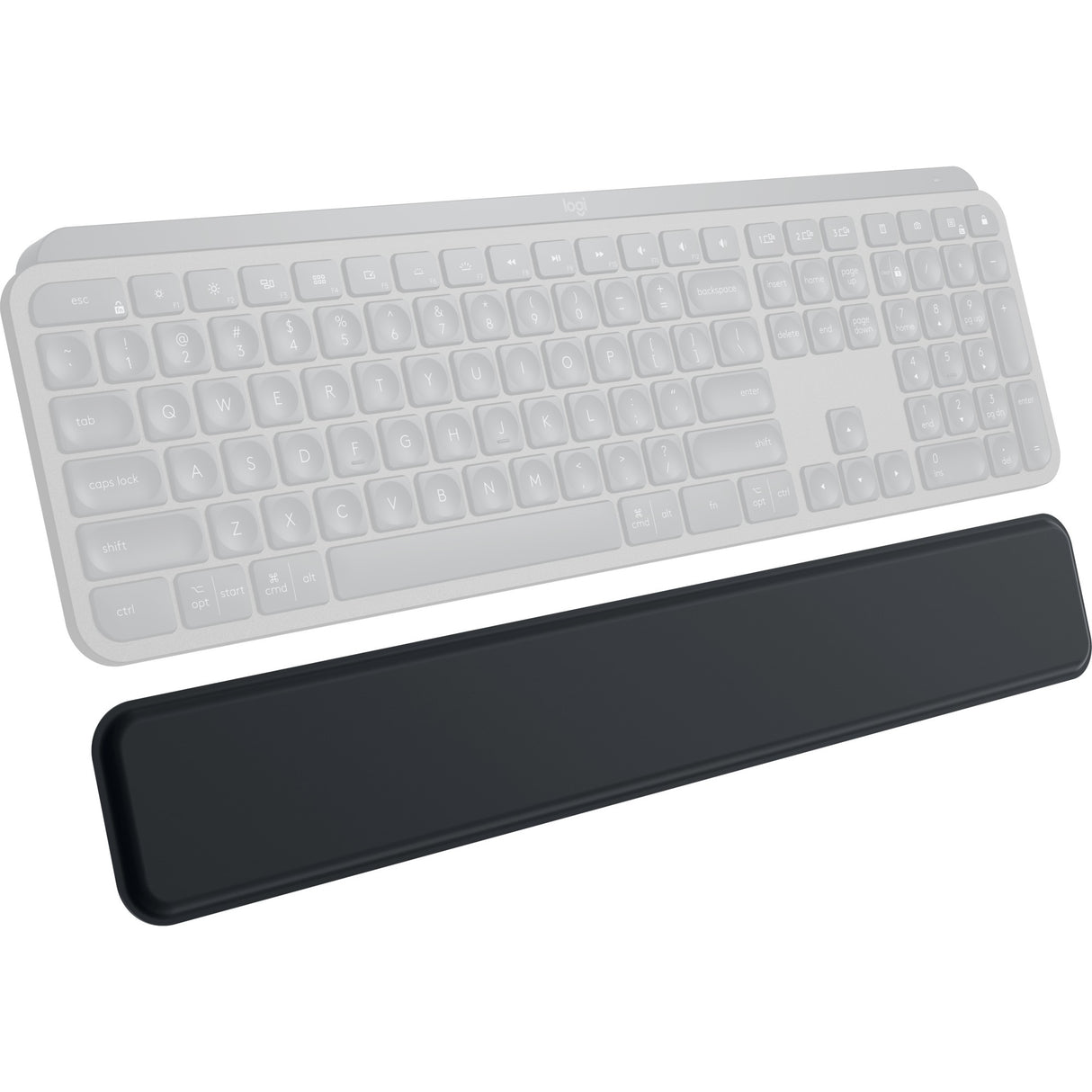 Logitech MX håndledsstøtte håndledsstøtte (sort, 956-000001)