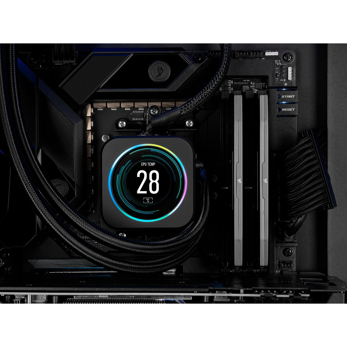Corsair vengeance 32 GB ddr5-6000 (2x 16 GB) RAM (grå, cmk32gx5m2b6000z30, expo)