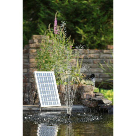Ubbink solarmax 2500 pumpe (sort, inkl. solpanel, pumpe)