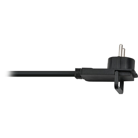 Brennerstuhl comfort-line plus, 6-vejs fatning (sort, med fladt stik, 2m h05vv-f 3g1.5)